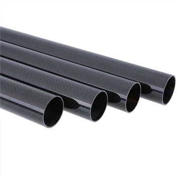 Tiszta fekete 16 mm -es szénszálas cső alkalmazása