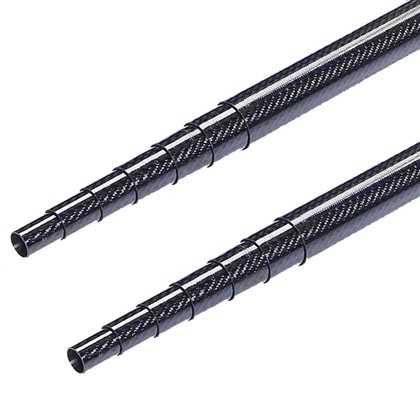 Kék kevlár szénszálas csövek